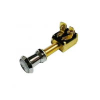 "Horn Starter Button, Push Pull On/Off, 2 Positions, 12V, 20A, "" 9.5mm, L78mm" Switches