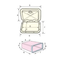Storage Hatch for VHF/RadioCD VHF Case covers