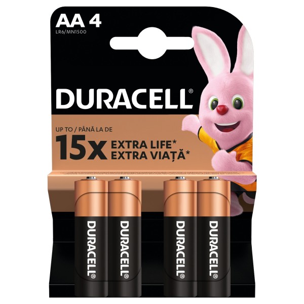 Duracell Basic AA baterije K4 (4 kom) Alkalne baterije