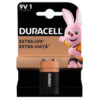 Duracell Basic 9V Battery (1 pc) Alkaline Batteries