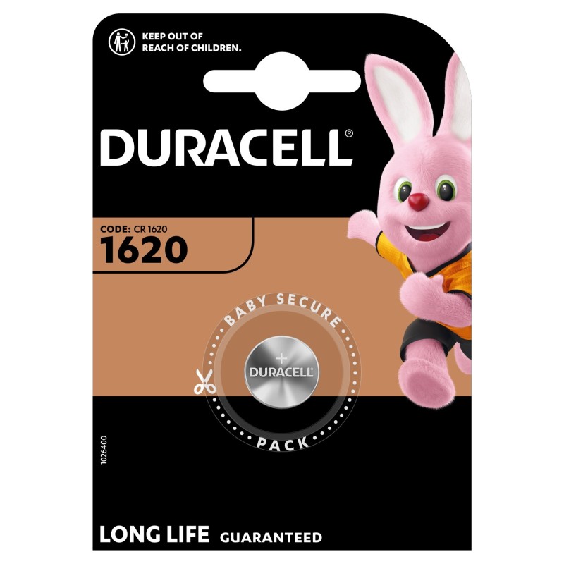 Duracell CR1620 3V litijska baterija (1 kom) Alkalne baterije