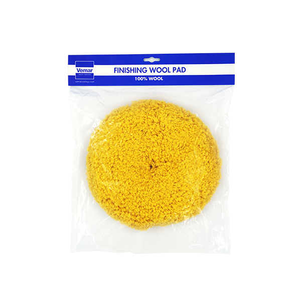 Vemar Finishing Wool Pad, Yellow Polishing and Waxing products