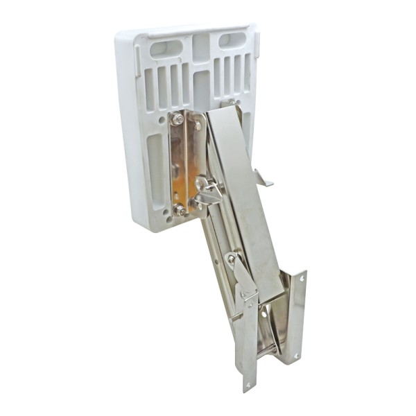 Outboard Bracket, Adjustable, with Plastic Pad, Inox 316, for Engines up to 20kg/8HP Motor Brackets