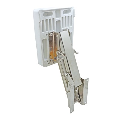Outboard Bracket, Adjustable, with Plastic Pad, Inox 316, for Engines up to 20kg/8HP Motor Brackets