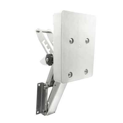 Outboard Bracket, Adjustable, with Plastic Pad, Inox 316, for Engines up to 35kg/15HP Motor Brackets