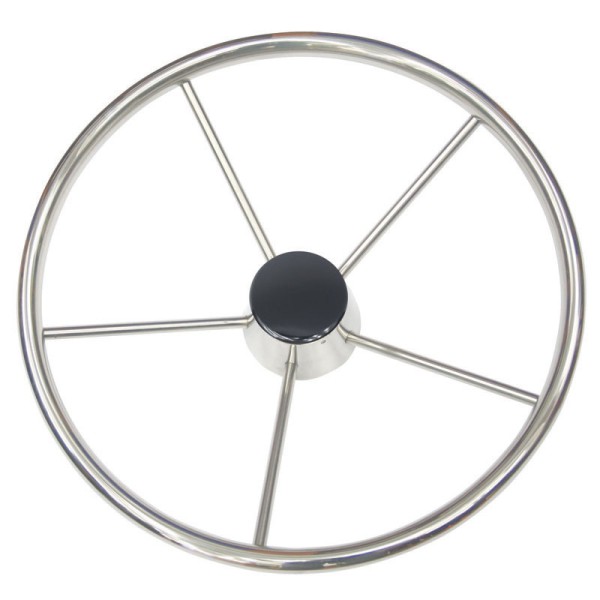 Steering Wheel, Inox, with Cap Steering Wheels