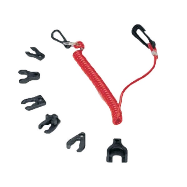 Kill Switch Key with Coil Lanyard, Set Switch Ignition Starters and Switches