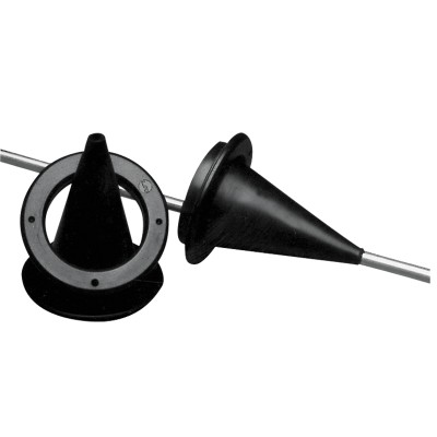 Manžetna/štitnik sajle s ugrađenim prstenom D89/59mm, crna Manžetne