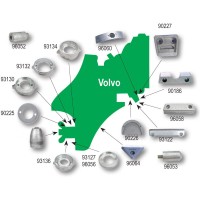 Cink protektori za Volvo motore Cinkovi za motore