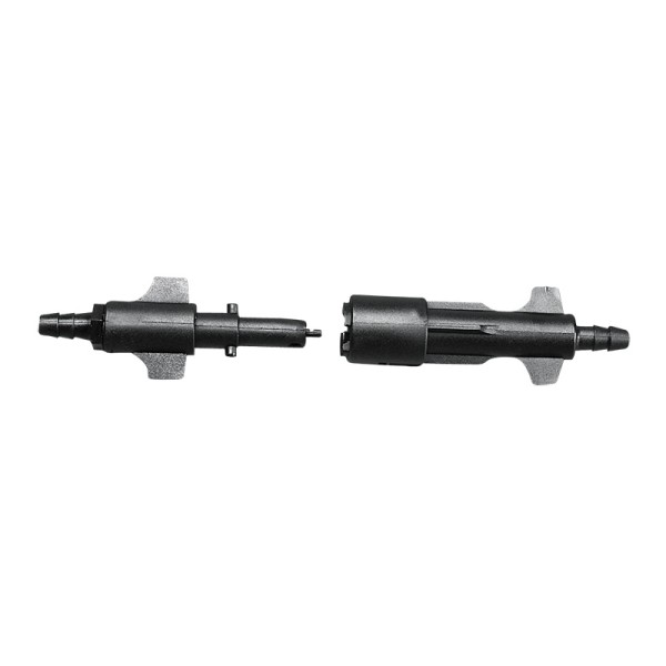 "Fuel Line Tank Connector Female with ""9,5mm Barb" FuelConncectors