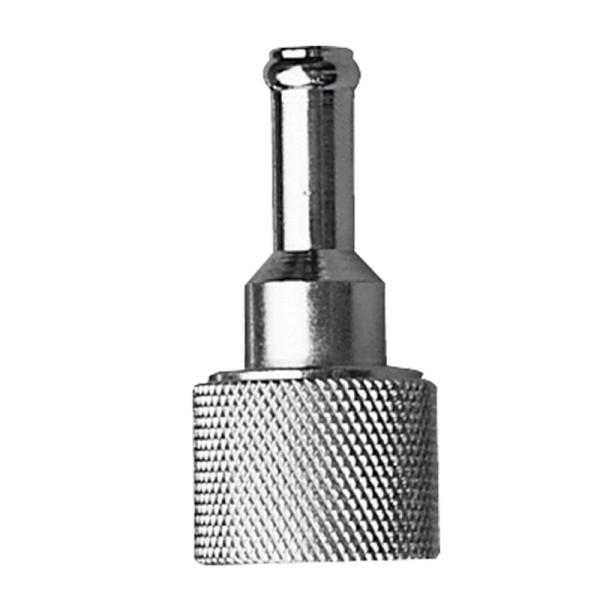 Fuel Line Tank Female Connector with 8mm Barb, Chromed Brass FuelConncectors