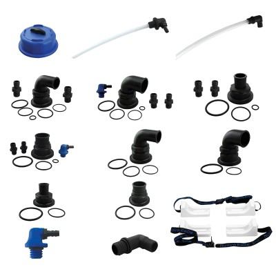 Accessories for ERCOLE & SOGLIOLA Tanks Sogliola fixed tanks and accessories