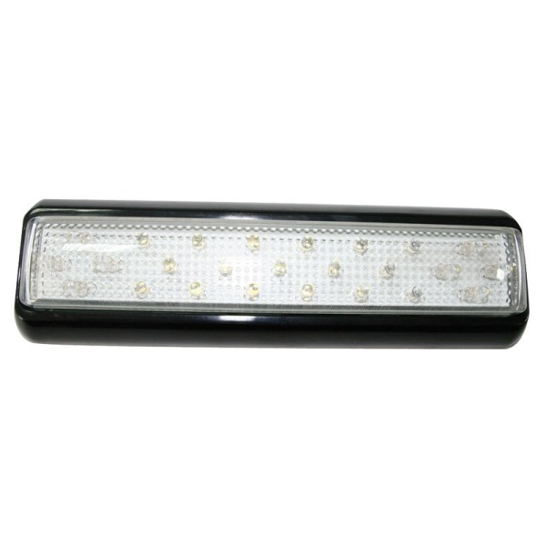 Dome Light / Trailer Light, 25 LEDs, Black Trailer Spare Parts