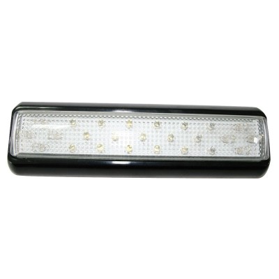 Dome Light / Trailer Light, 25 LEDs, Black Trailer Spare Parts