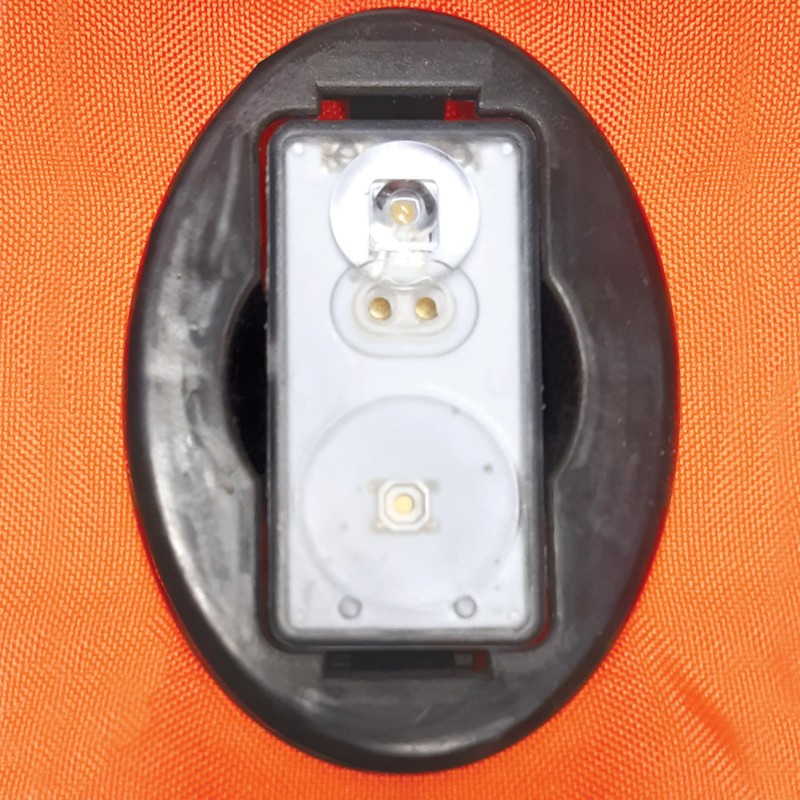 LALIZAS Lifejacket LED flashing light Alkalite II ON-OFF water activated, SOLAS/MED/USCG-MER Life-Saving Lights & Accessories