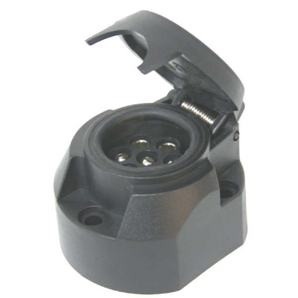 Trailer Plug Female, Fixed, 7-pin Trailer Spare Parts