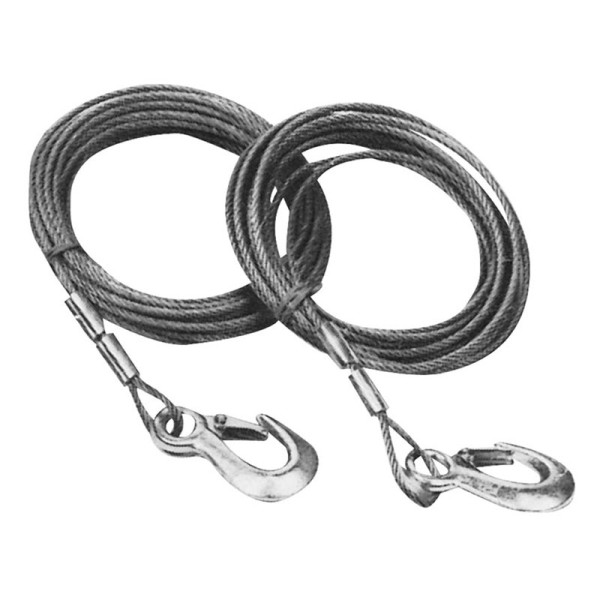 Winch cable with hook Straps and Cables for winches