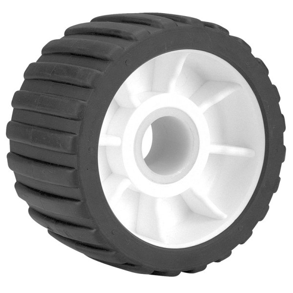 Wobble Roller, Polymer, with Bore, Black Trailer Spare Parts