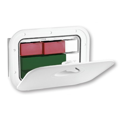 Kutija s ladicama i MID LINE vratašcima 278x378mm Kutije za pohranjivanje