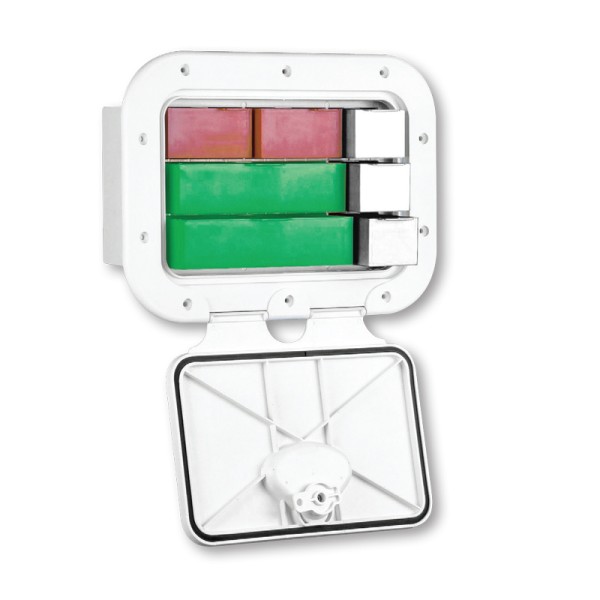 CLASSIC Storage Hatch with Drawers 275x375mm Storage Hatches