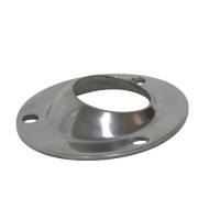 Round Base, 60°, Inox 316, Base Ø54mm Rails Hardware