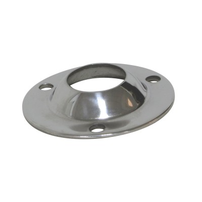 Okrugla baza za cijev D22/25mm, 90°, Inox 316 Spojnice za inox cijevi