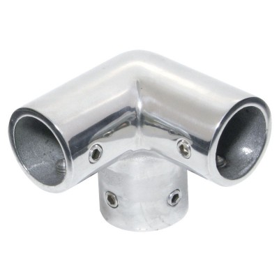 Trostrana kutna spojnica cijevi D22/25mm, Inox 316 Spojnice za inox cijevi
