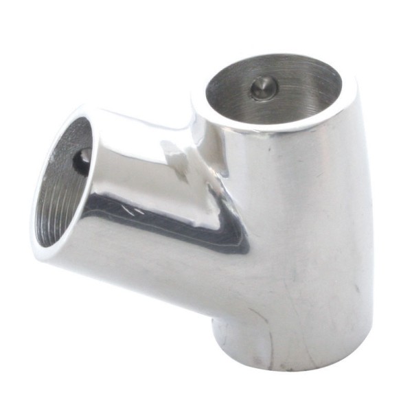 Tee 60°, Right Hand, AISI 316 Rails Hardware