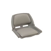 Traveller Fold-down Chair Shell, with Cushions, Grey Pilot Seats & Pedestals