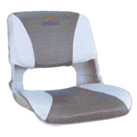 Skipper Chair with Cushion, Light Grey/Dark Grey Pilot Seats & Pedestals