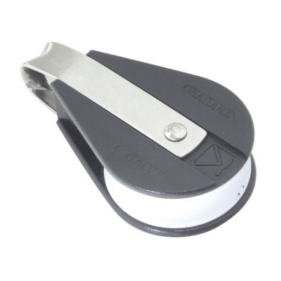 Single Ball Bearing Block Blocks for rope diam 10mm, ball bearing diam D45mm