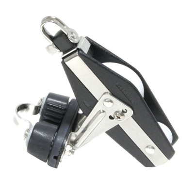 Dvostruki koloturnik sa stoperom s kugličnim ležajem s gornjim mostićem i škopcem s dva položaja, okomiti, violinski Koloturn...