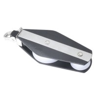 Fiddle Ball Bearing Block Blocks for rope diam 12mm, ball bearing diam D57mm