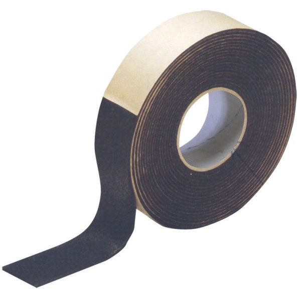Vinyl Foam Thermal & Sound Insulating Tape, Black General use tapes