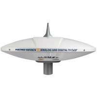 Antena TV Glomex Nashira 27,5dB D370/H185mm, bijela/crna TV i radio antene