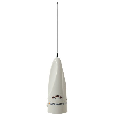 Antena TV Glomex AVIOR 24.5dB D100mm, bijela/crna TV i radio antene