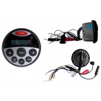 Radio/MP3 u vodonepropusnom kućištu 4x20W - LCD - AUX - Bluetooth Brodska elektronika i navigacija