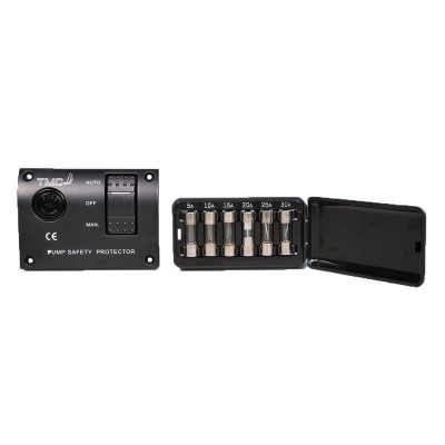 Sigurnosna zaštita za pumpu (ISKLJUČENO/ RUČNO / AUTO) Prekidači i alarm za kljužne pumpe