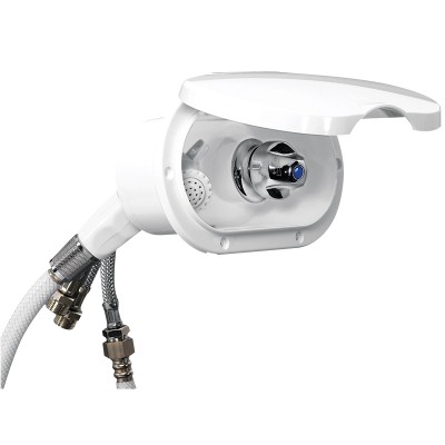 Kućište s ručicom tuša, slavinom i poklopcem Tuševi i dodaci