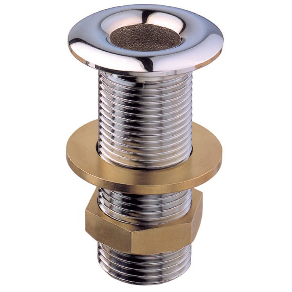 Through Hull Outlet, Chromium Plated Brass Brass Fittings