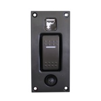 Panel s prekidačem za ispiranje zahoda 12/24V Dodaci za brodske zahode