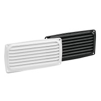 Ventilation Shaft Grilles Cover, 200x100x8mm Ventilation Shaft Grilles