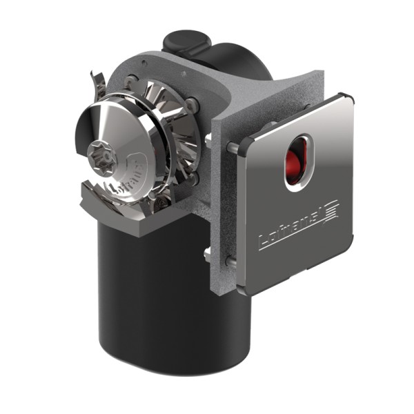 GECKO Stern Windlass ALU 12V only Rope, 600W Horizontal Windlasses