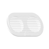 Dvostruki ventilacijski otvor 195x105mm, bijela Ventilacijski otvori