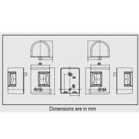 Svjetla navigacijska, crveno i zeleno 112,5°, FOS LED 12 FOS led svjetla do 12m