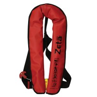 Zeta Work Vest, Auto, 290N, ISO, Adult, Red Durable PVC Fabric Cover ISO Inflatable Lifejackets