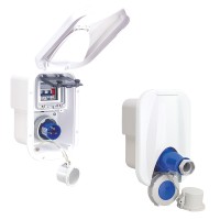 Case for Electric Power Shore Center, White Power Shore Plugs & Sockets