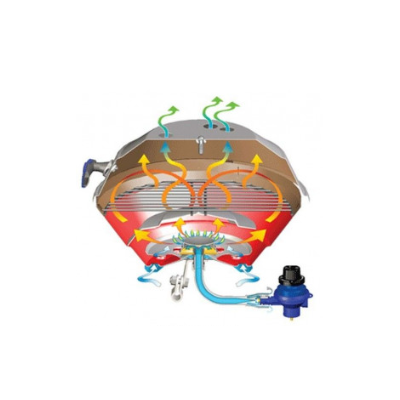 "Gas Barbecue ""Marine Kettle"" , Inox" Barbecues and Accessories