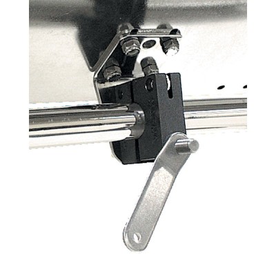 MAGMA Single Horizontal Round Rail Mount Barbecue Mounts