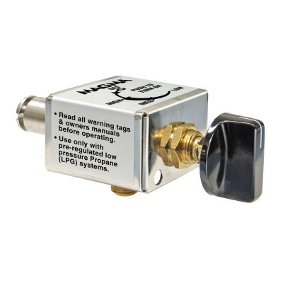 Low-Pressure Control Valves for Onboard System (onboard propane or CampinGas butane) Gas Barbecues